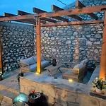 Archontiko - Stone With Fireplace And Mountain View * Kastellia