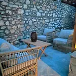 Archontiko - Stone With Fireplace And Mountain View Villa Kastellia