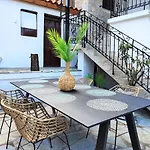Villa Archontiko - Stone With Fireplace And Mountain View