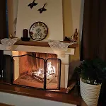 Villa Archontiko - Stone With Fireplace And Mountain View *