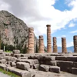 Villa Archontiko - Stone With Fireplace And Mountain View *