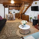 Archontiko - Stone With Fireplace And Mountain View * Kastellia