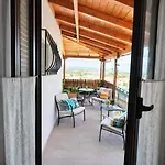 Archontiko - Stone With Fireplace And Mountain View * Kastellia