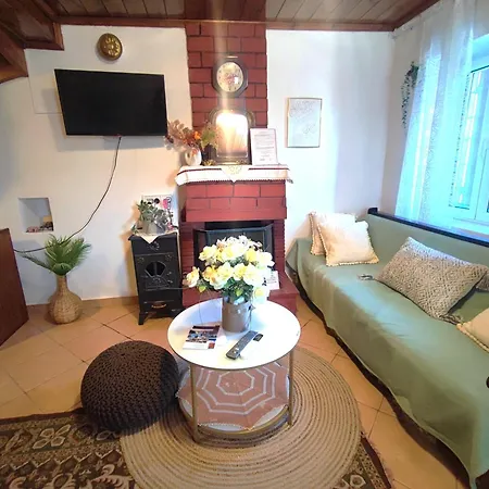 Archontiko - Stone With Fireplace And Mountain View Villa