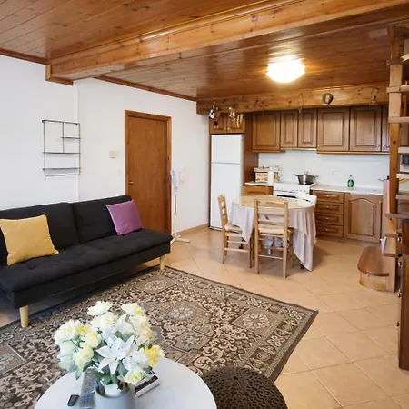 Archontiko - Stone With Fireplace And Mountain View Villa *