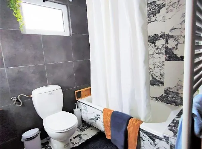 Archontiko - Stone With Fireplace And Mountain View